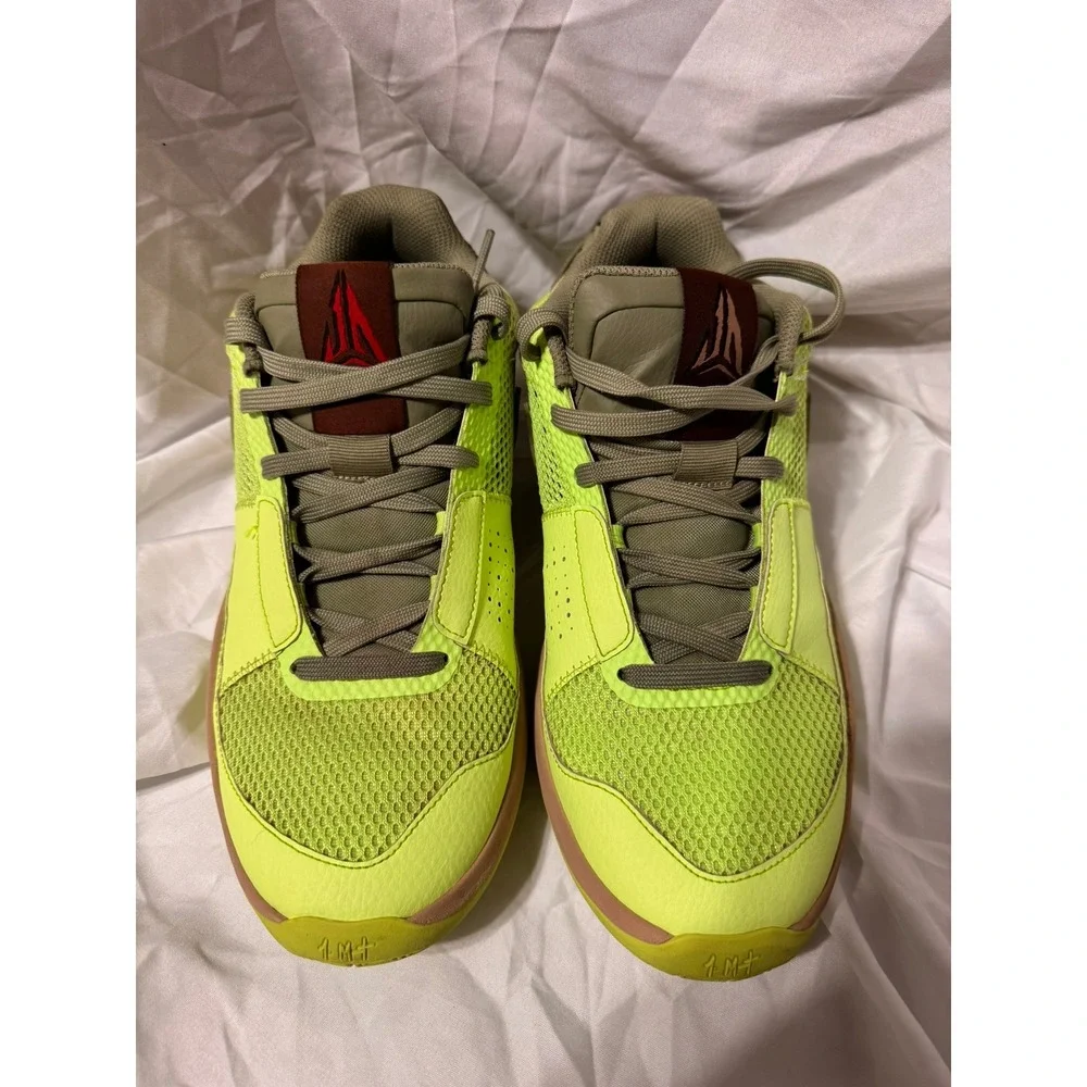 Nike Ja 1 Zombie Halloween Lime Green Basketball Shoes FD6565-300 Mens 9.5 - Picture 2 of 9